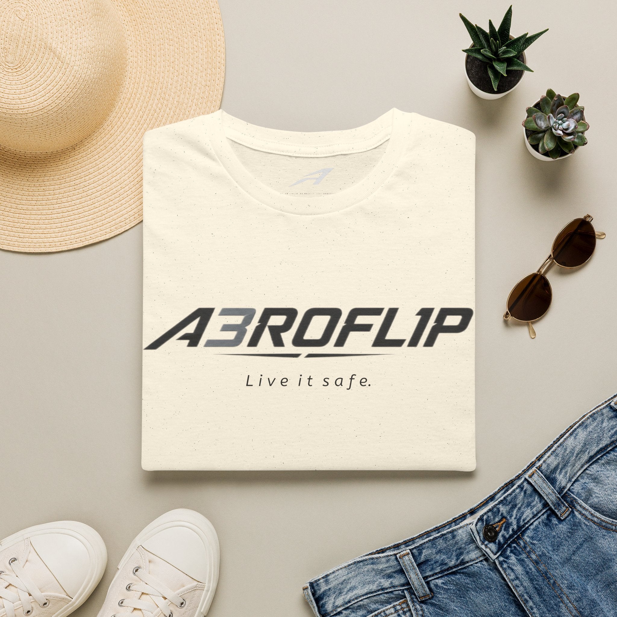 A3ROFL1P graphic t-shirt