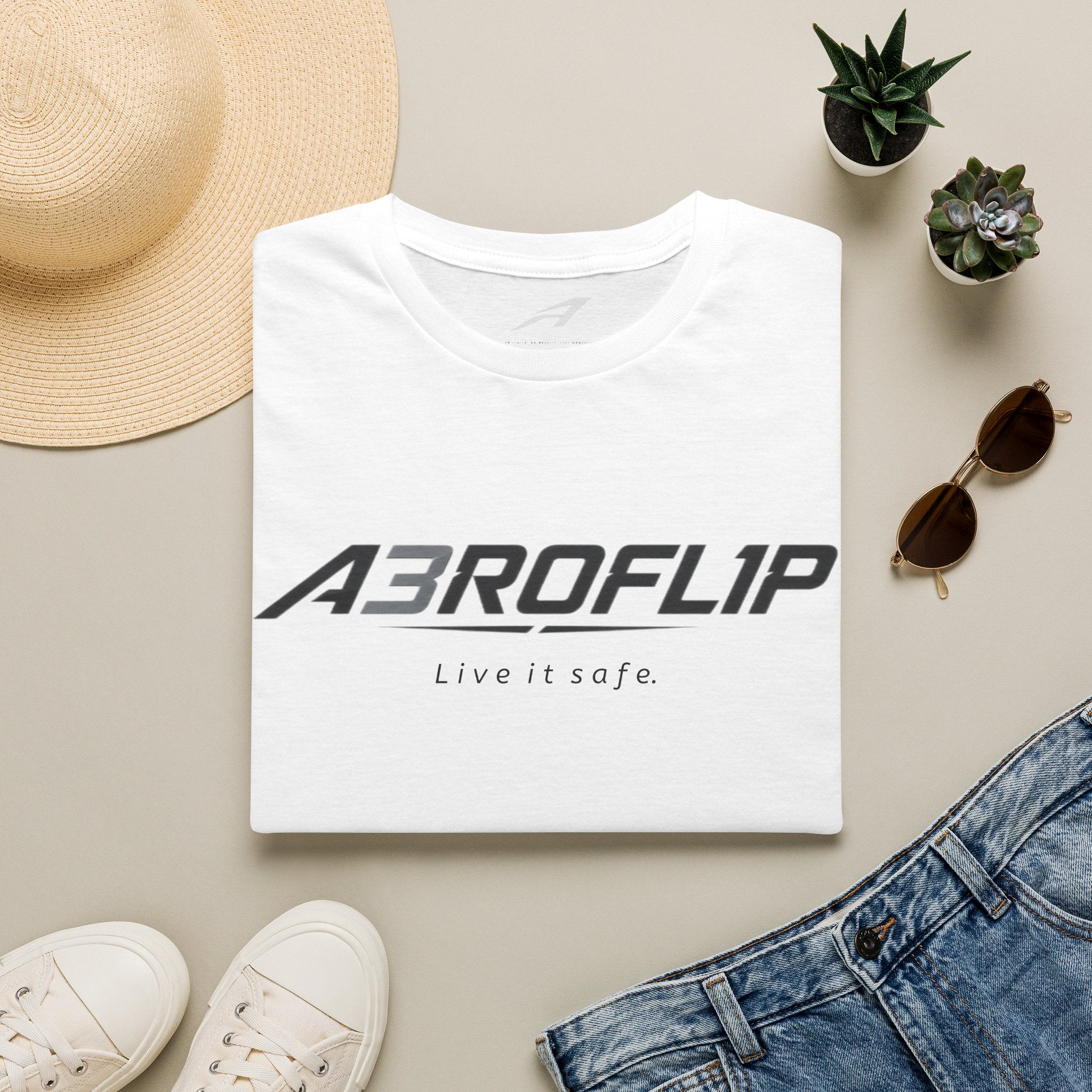 A3ROFL1P graphic t-shirt