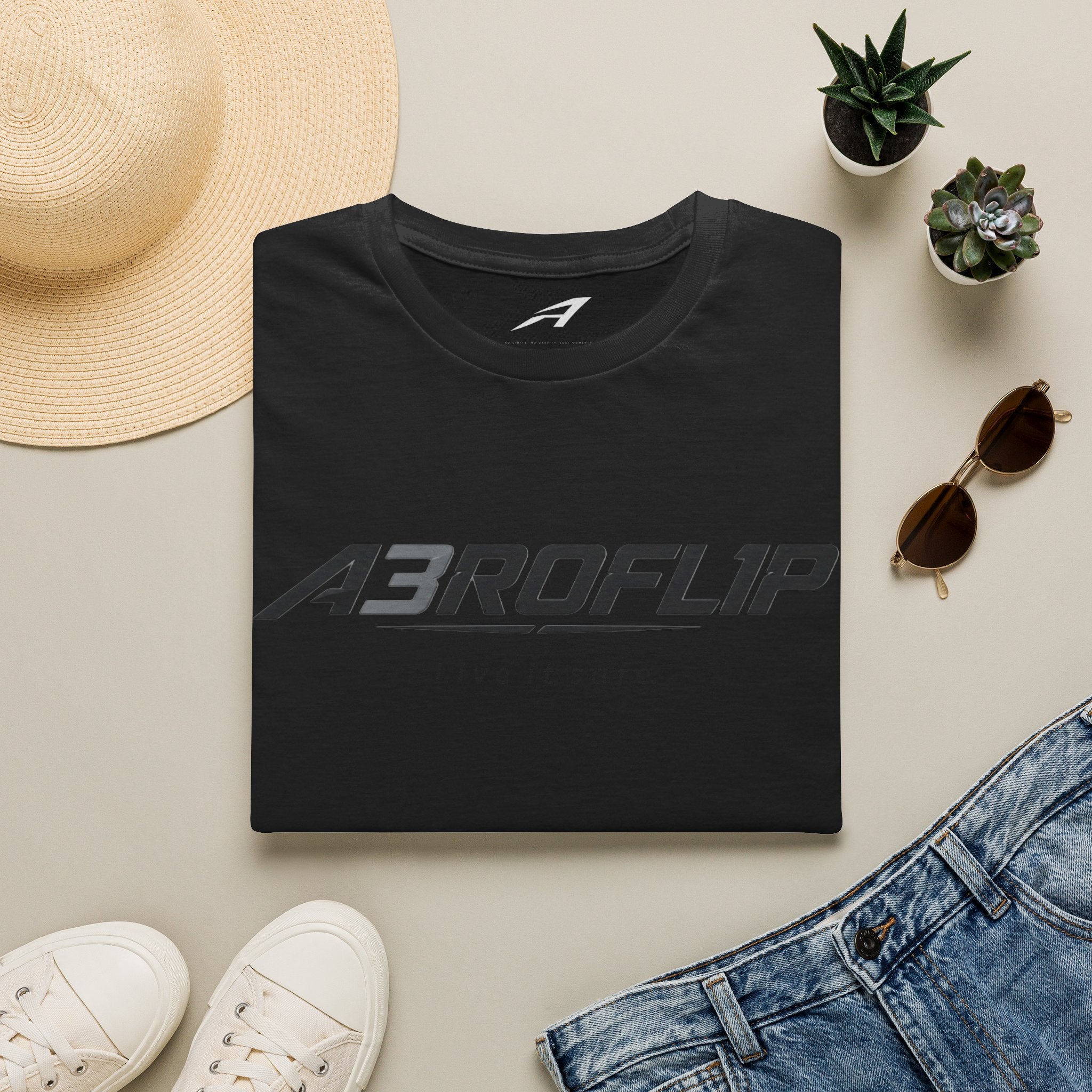 A3ROFL1P graphic t-shirt