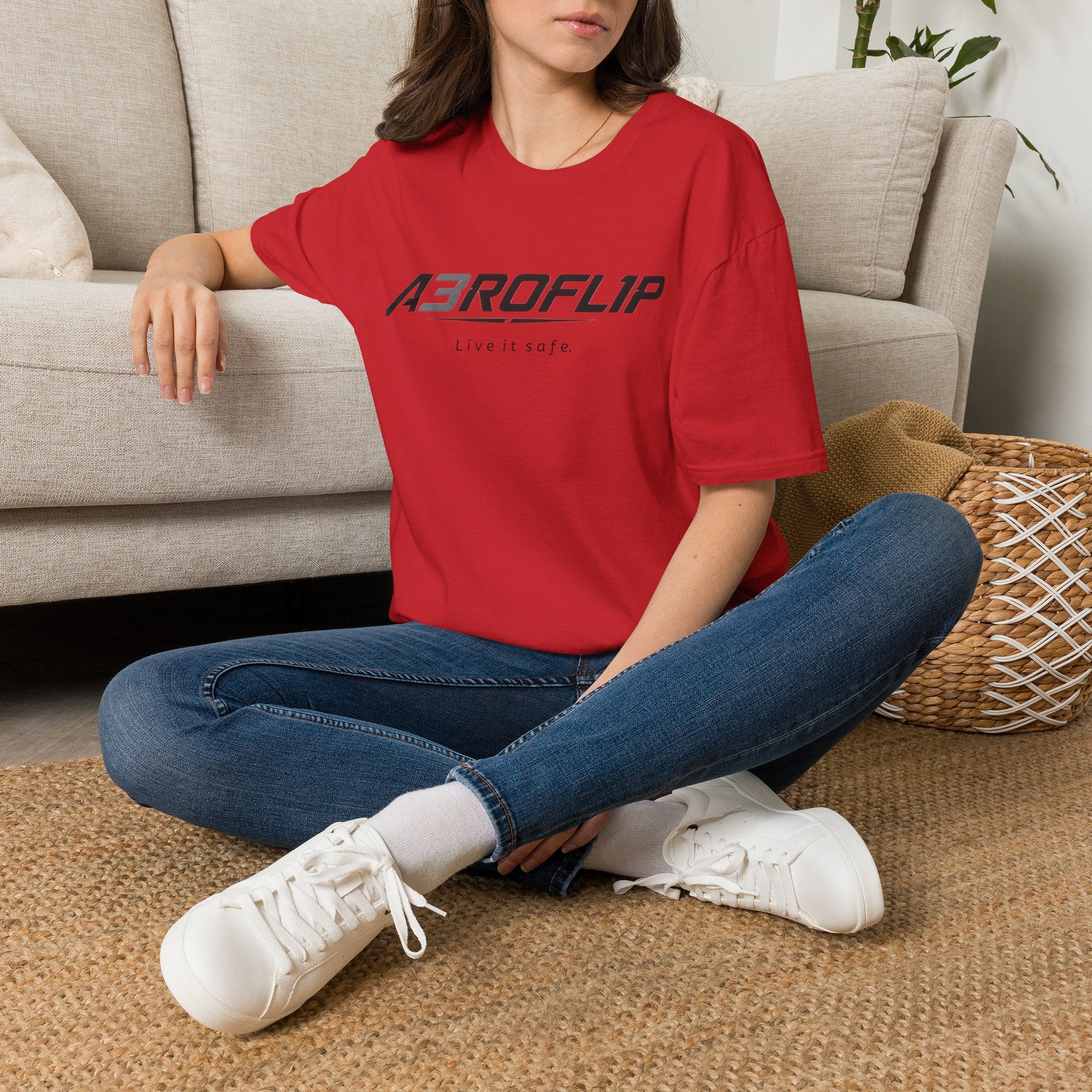 A3ROFL1P graphic t-shirt