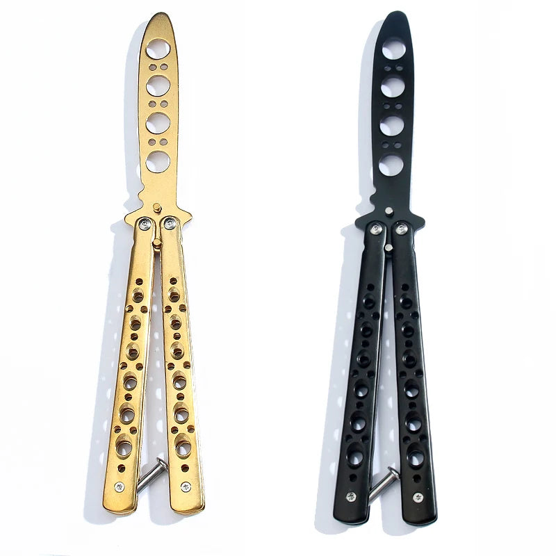 Butterfly Knife Foldable Trainer                            100% Legal Dull Safety Blade