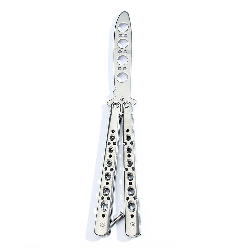 Butterfly Knife Foldable Trainer                            100% Legal Dull Safety Blade